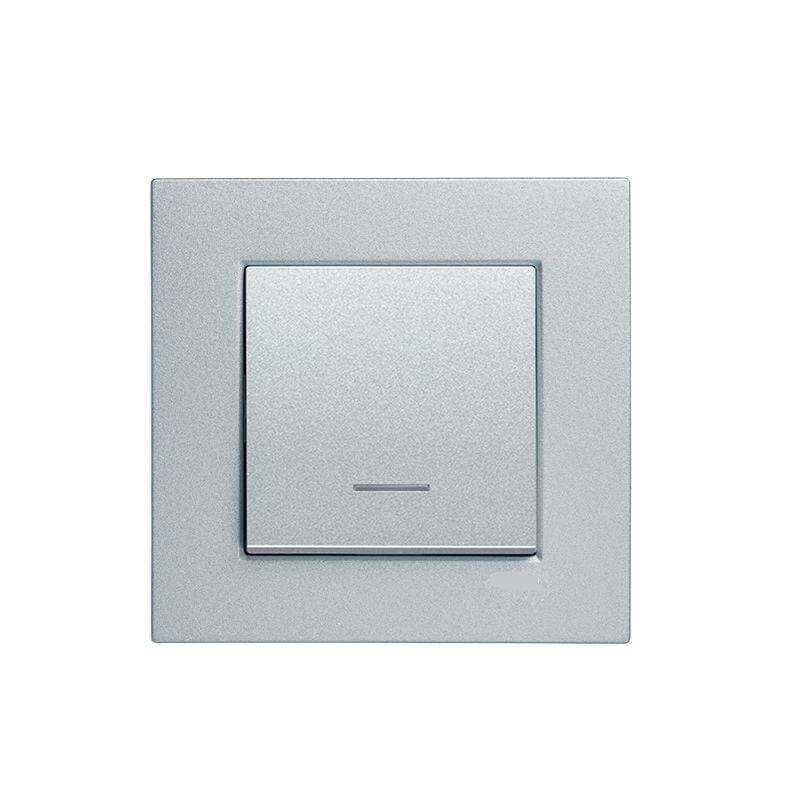 Viko Artline Novella Işıklı Light Anahtarı (Çerçeve Hariç)