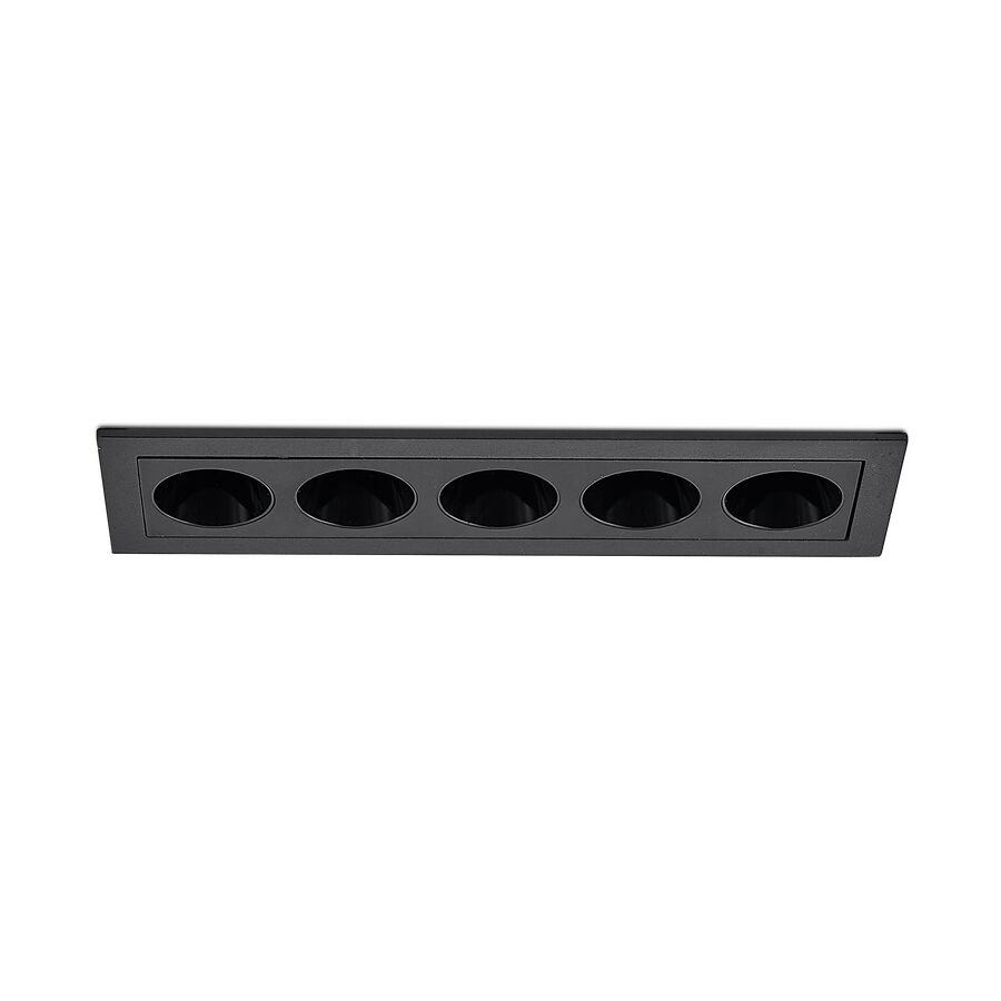 Jupiter Siyah 12 Watt 5 'li Led Spot LS475 S