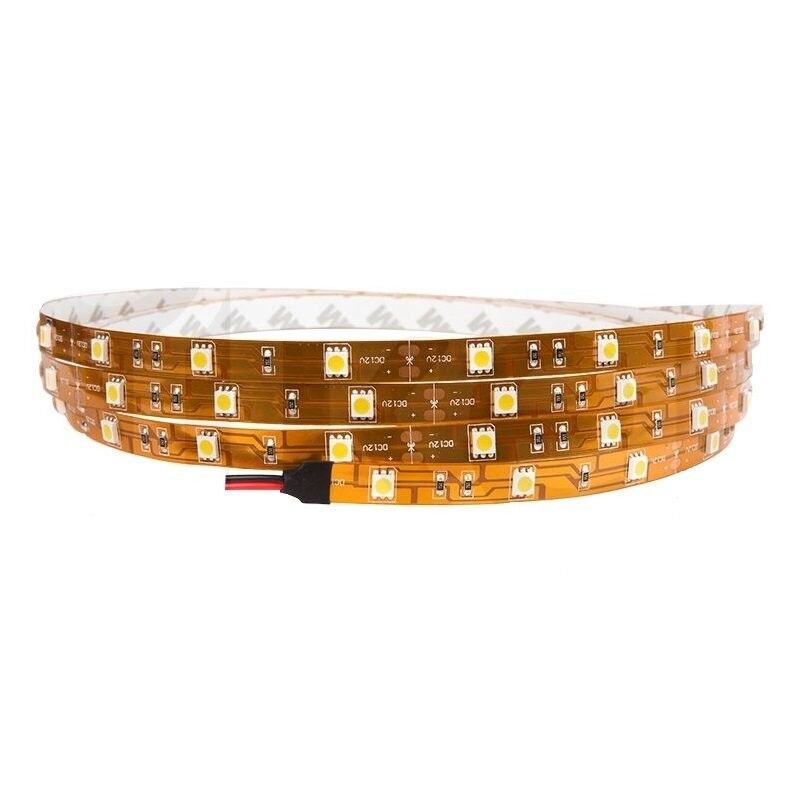 3 Çip 5050 SMD İç Mekan 12 VDC Şerit Led - 5 Mt. Yeşil Işık