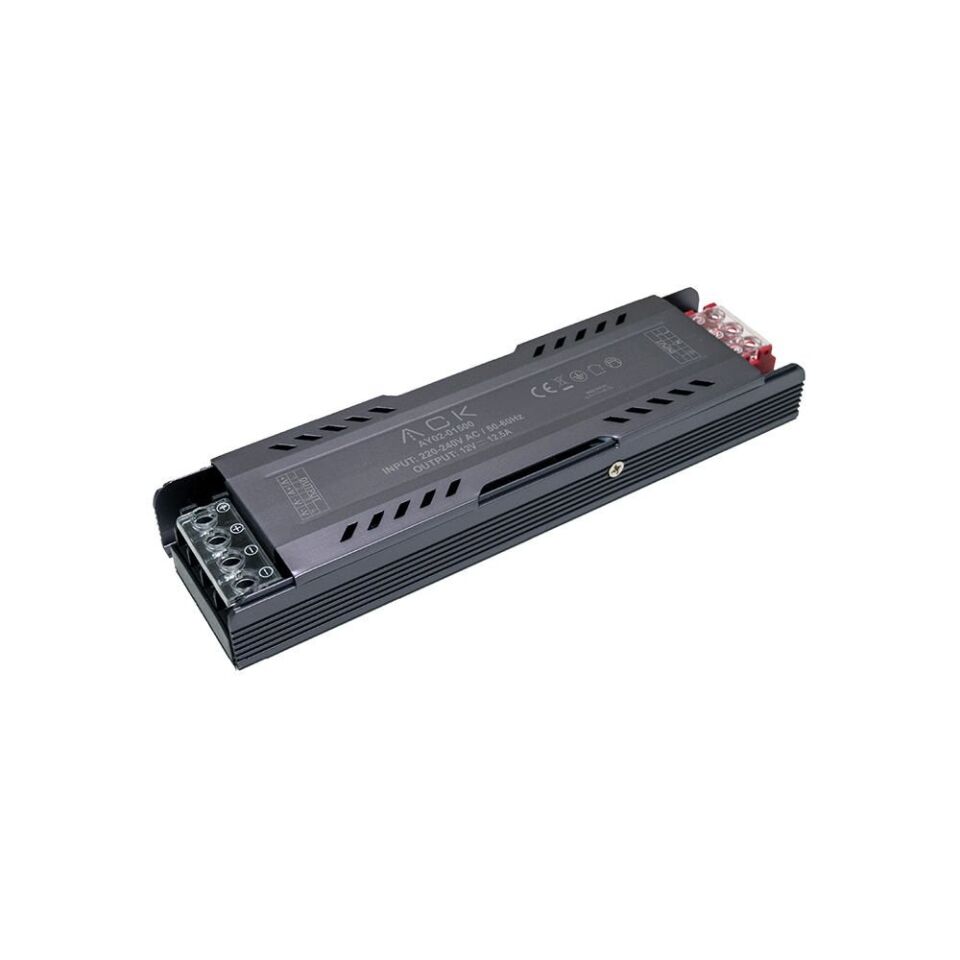 ACK 12,5A 12V İnce Tip LED Trafosu AY02-01500
