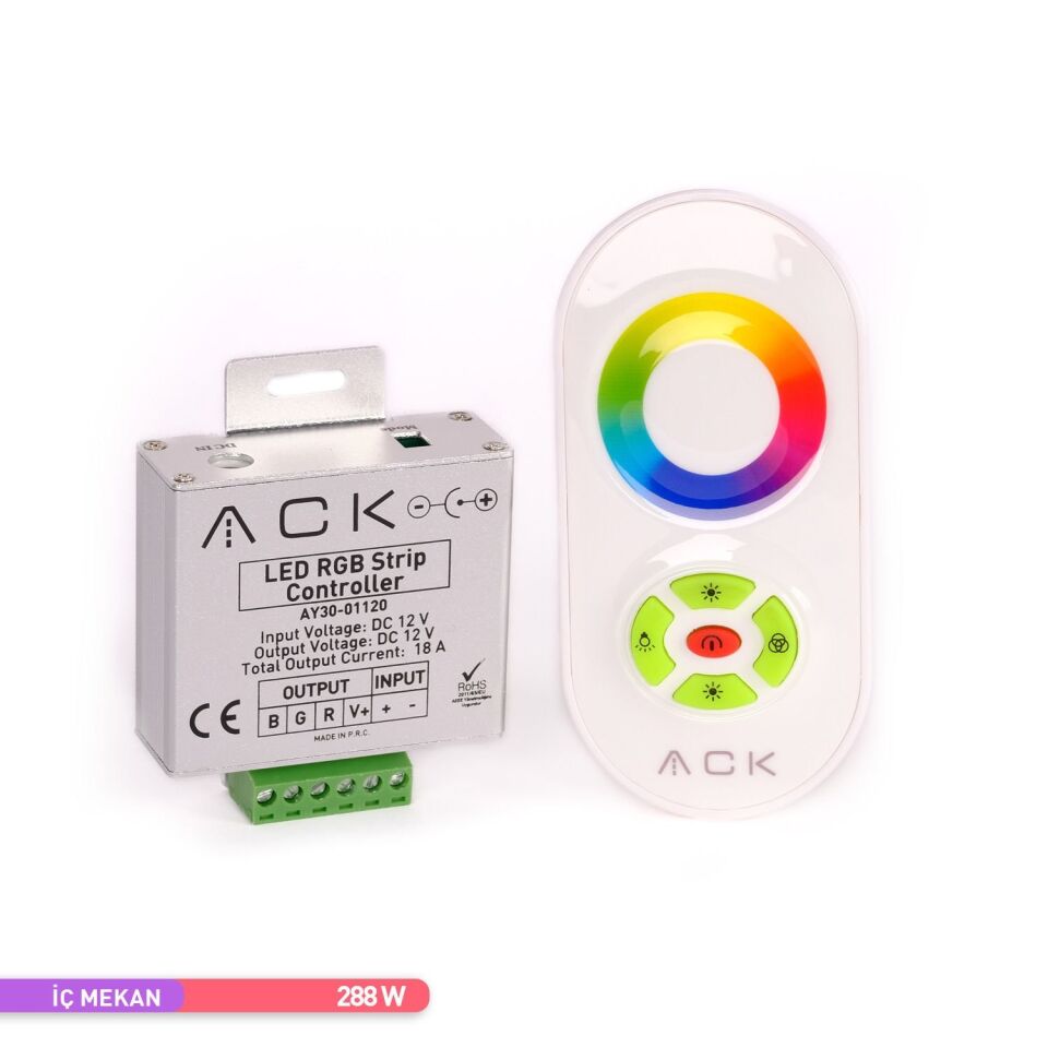 ACK RGB Kumandası RF AY30-01120