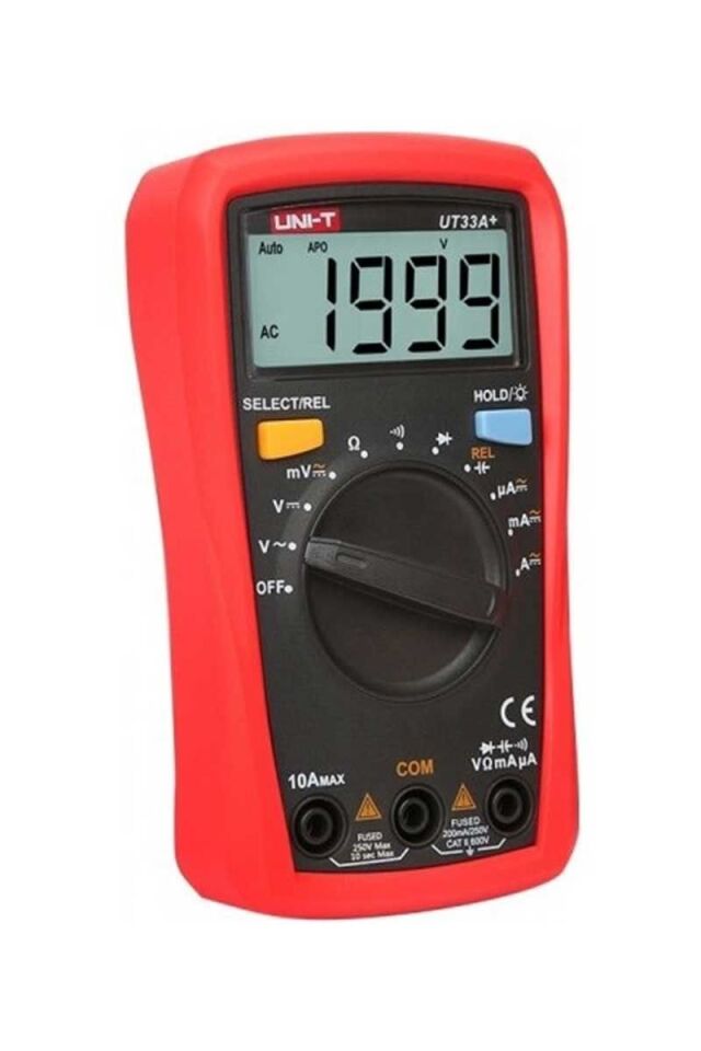 Unit UT33A+ 600V Dijital Multimetre Ölçü Aleti