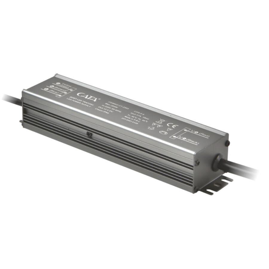 Cata 200w 12v Dış Mekan 17A Led Trafosu CT-2593