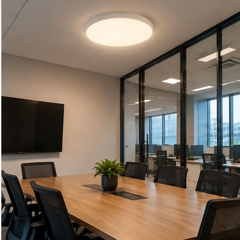 Jupiter 36W Sıva Altı Yuvarlak Ayarlanabilir PMMA LED Panel (4000K)