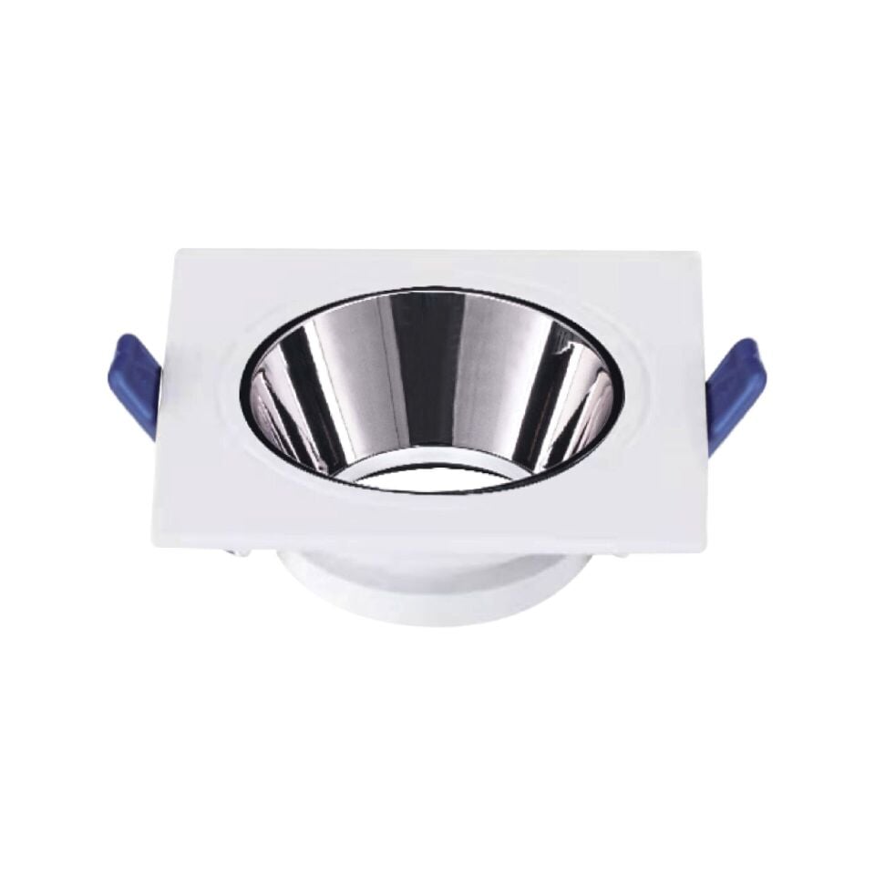 ACK AH03-08030 Beyaz Kare Sıva Altı Led Spot Kasası