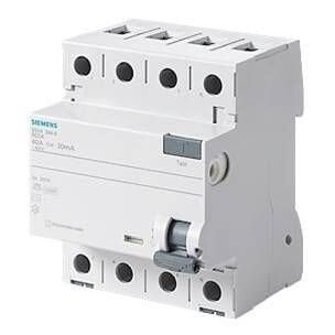 Siemens 4x40A 30mA Kaçak Akım Koruma Rölesi 5SV5344-6