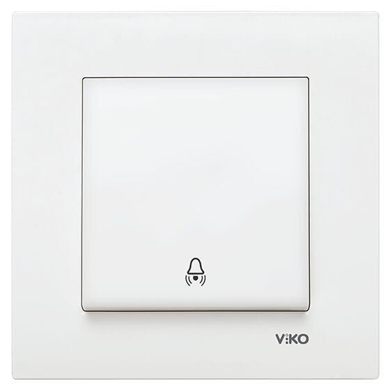 Viko Karre Zil Anahtarı - Beyaz (Çerçeve Hariç) 90967006