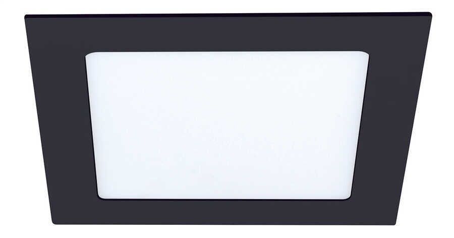 Jupiter Siyah 12W Slim Led Panel Armatür 6500K Beyaz Işık LD453 S865