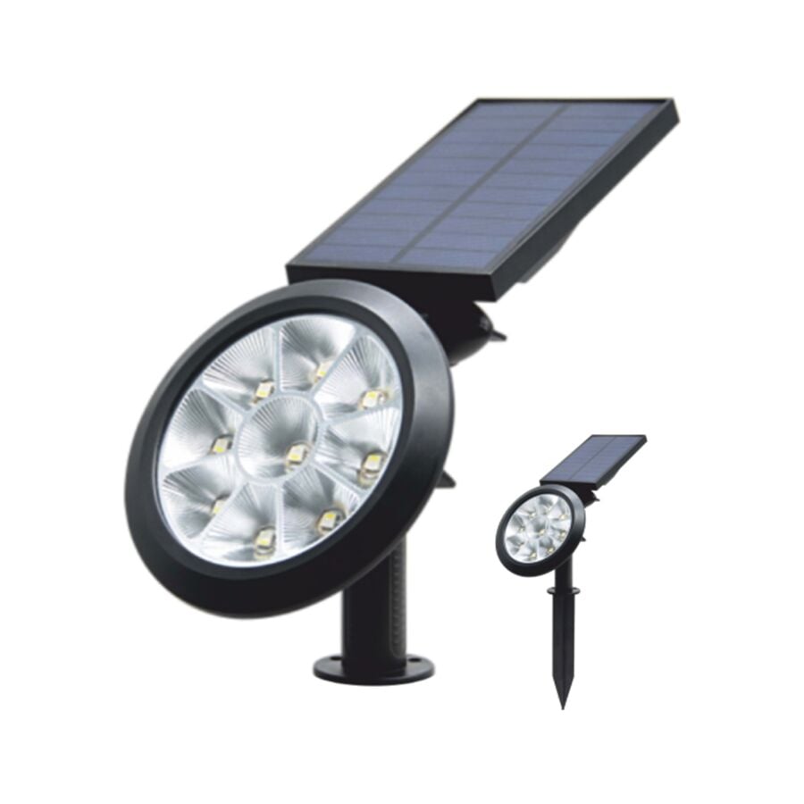 Cata 6400K Beyaz Işık 18w Şarjlı Solar Bahçe Armatürü CT-7320B